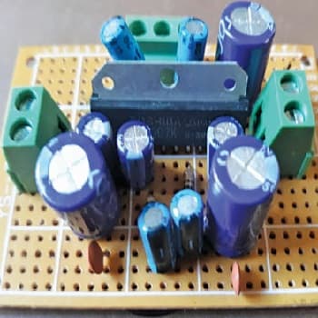 تقویت کننده استریو 5W ساده برای موسیقی بدون نویز